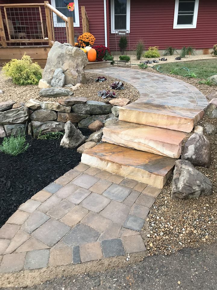metzger landscaping sidewalk pavers