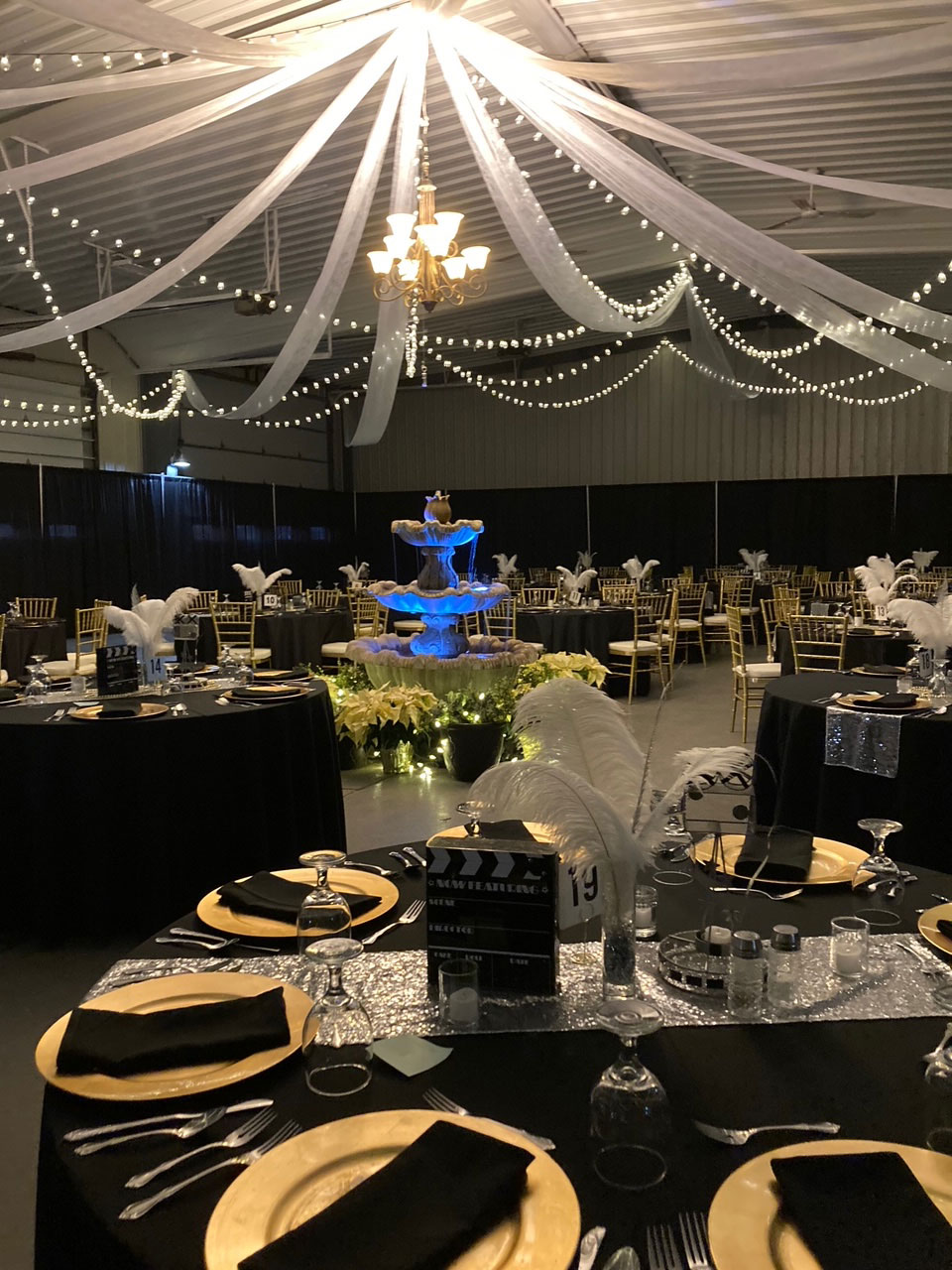 Metzger Gardens Event Venue reception party room